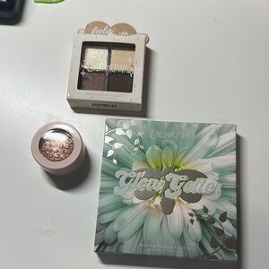 ColourPop Glow Getter Eyeshadow Palette set - all together